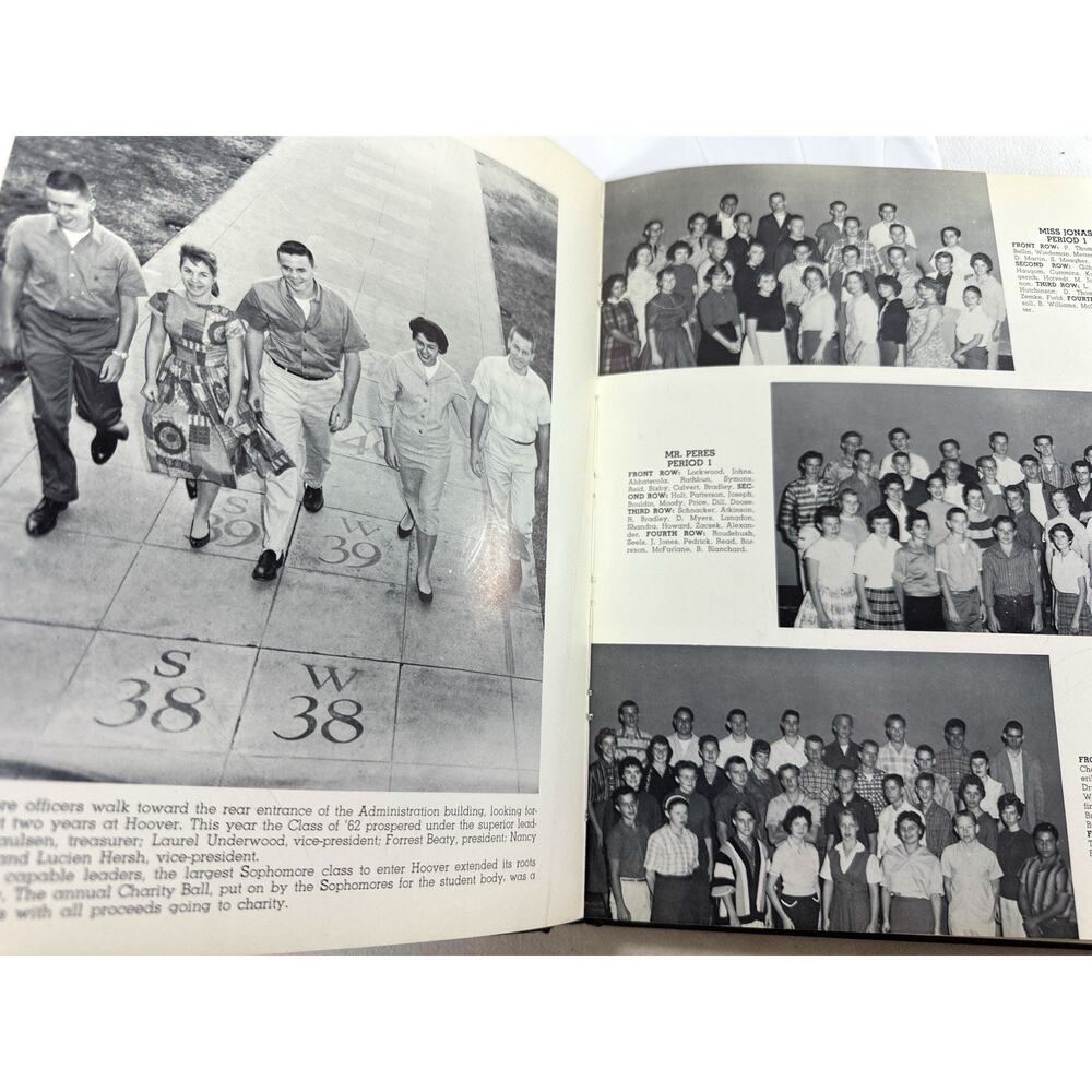 1960 The Scroll Herbert Hoover High School Glendale CA Yearbook Signed - Picture 7 of 8